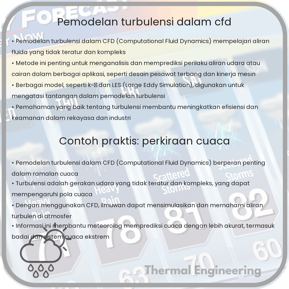 Pemodelan Turbulensi dalam CFD