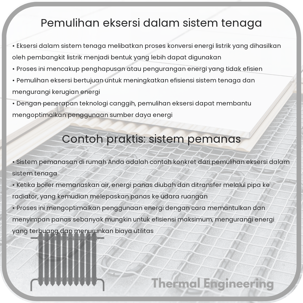 Pemulihan Eksersi dalam Sistem Tenaga