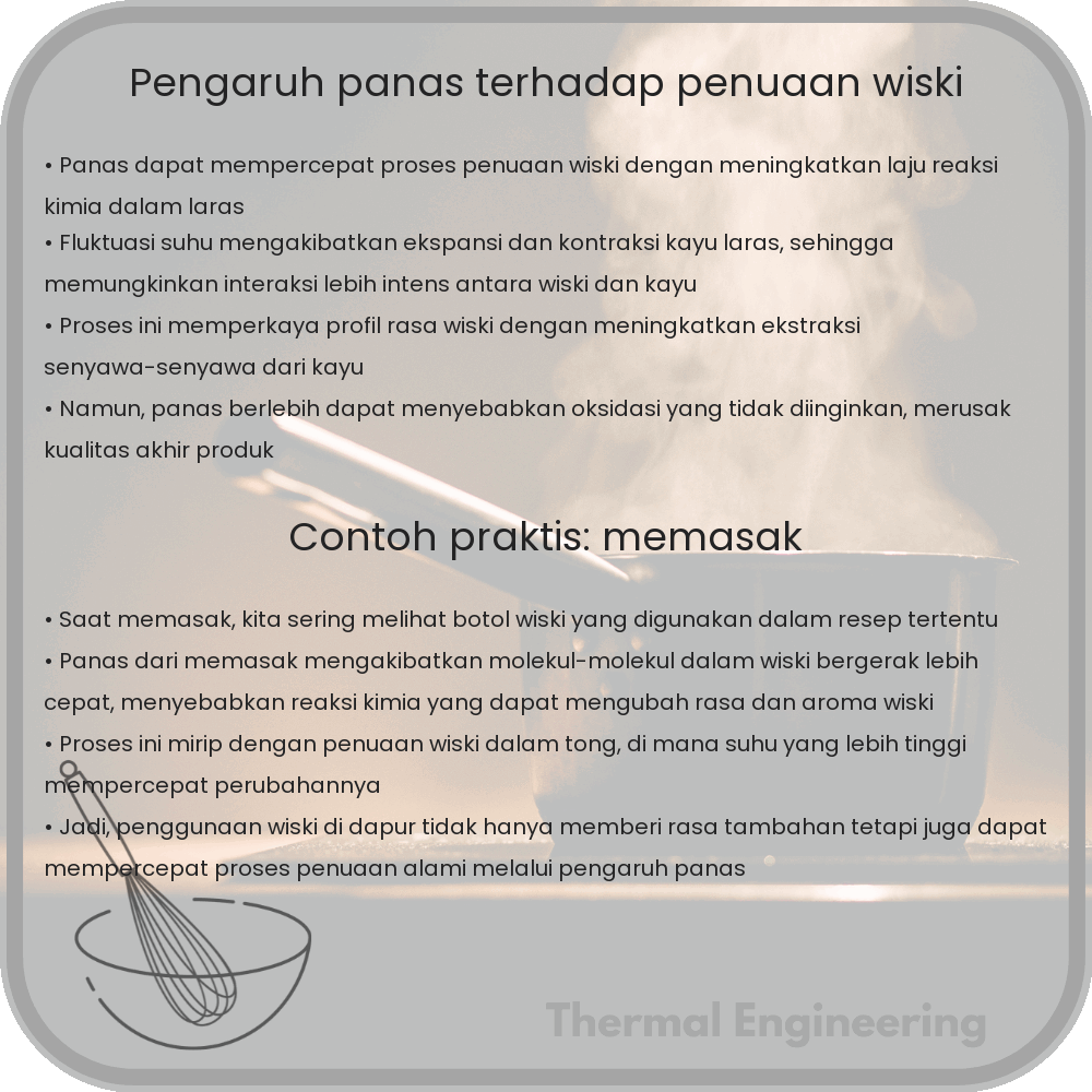 Pengaruh Panas Terhadap Penuaan Wiski