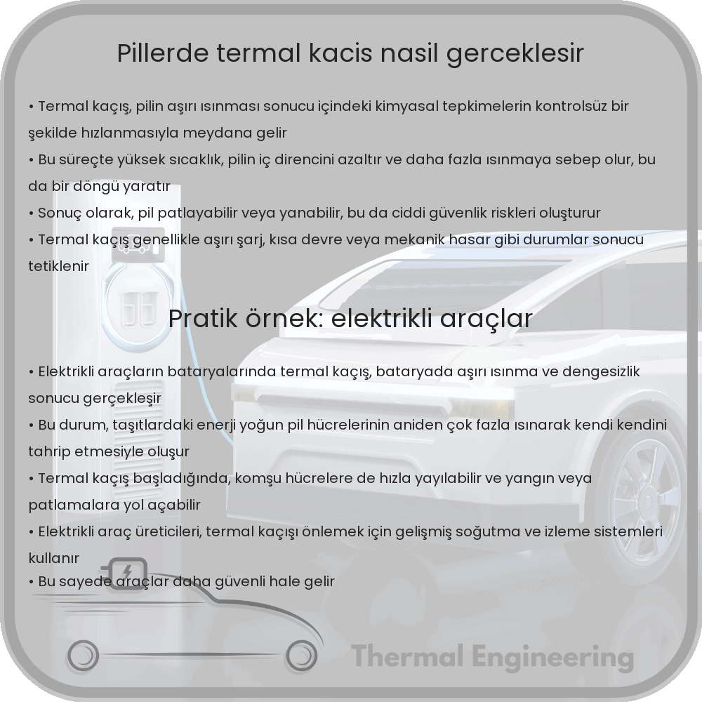 Pillerde Termal Kaçış Nasıl Gerçekleşir?