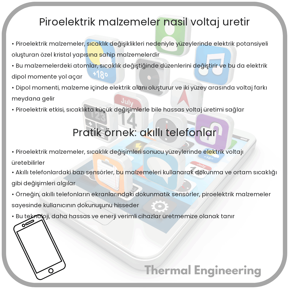 Piroelektrik Malzemeler Nasıl Voltaj Üretir?