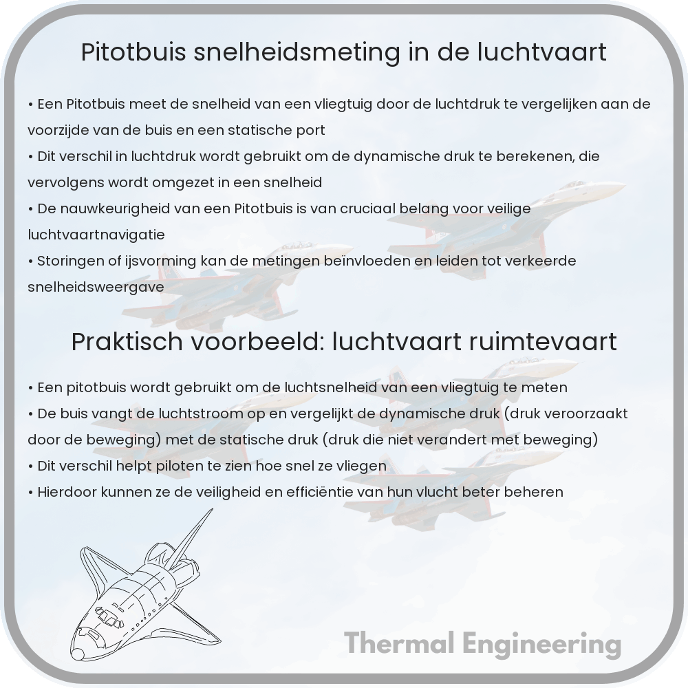Pitotbuis | Snelheidsmeting in de Luchtvaart