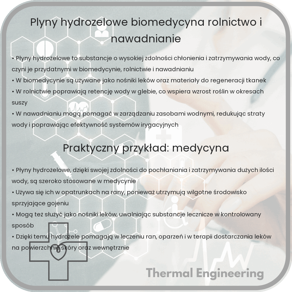 Płyny Hydrożelowe | Biomedycyna, Rolnictwo i Nawadnianie