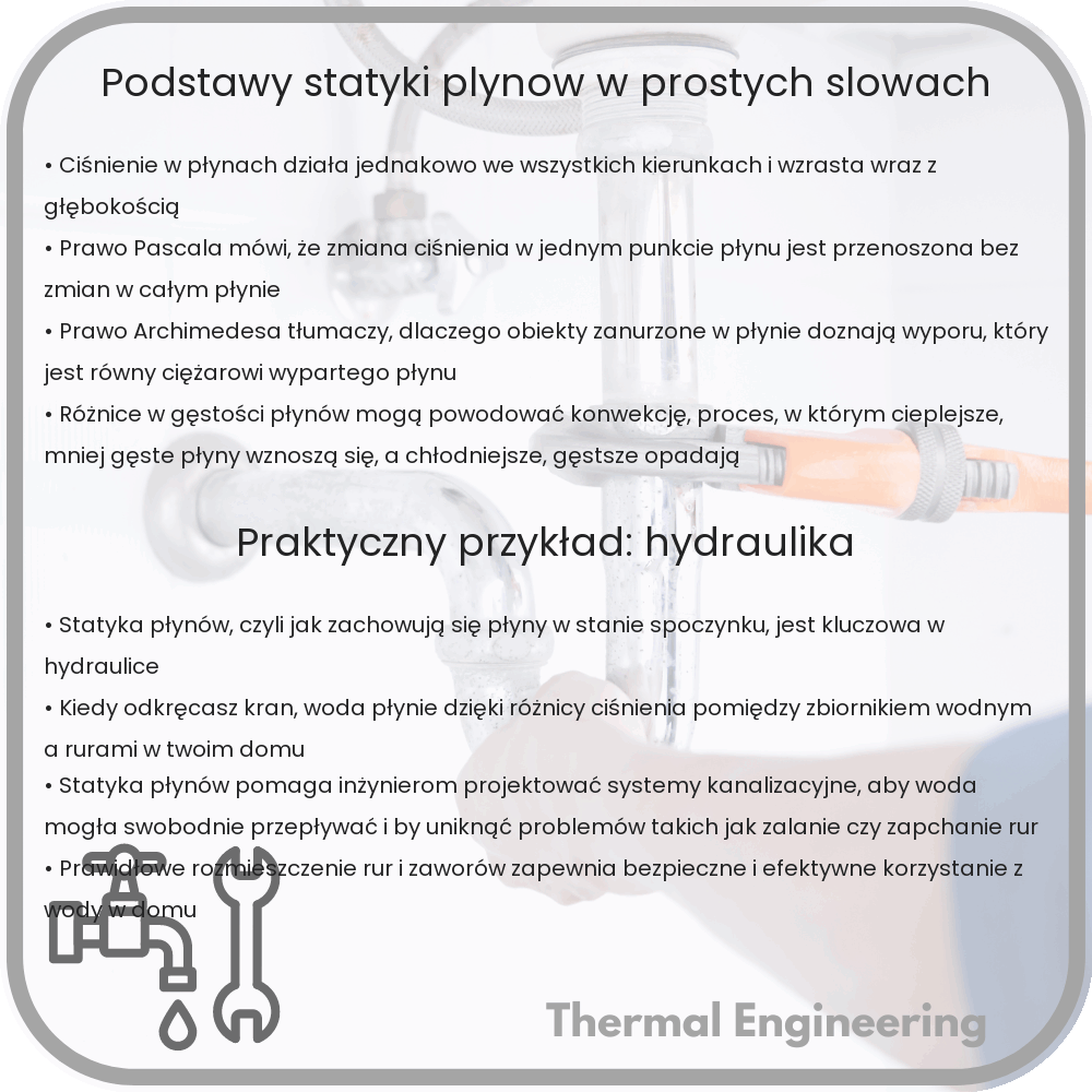 Podstawy statyki płynów w prostych słowach