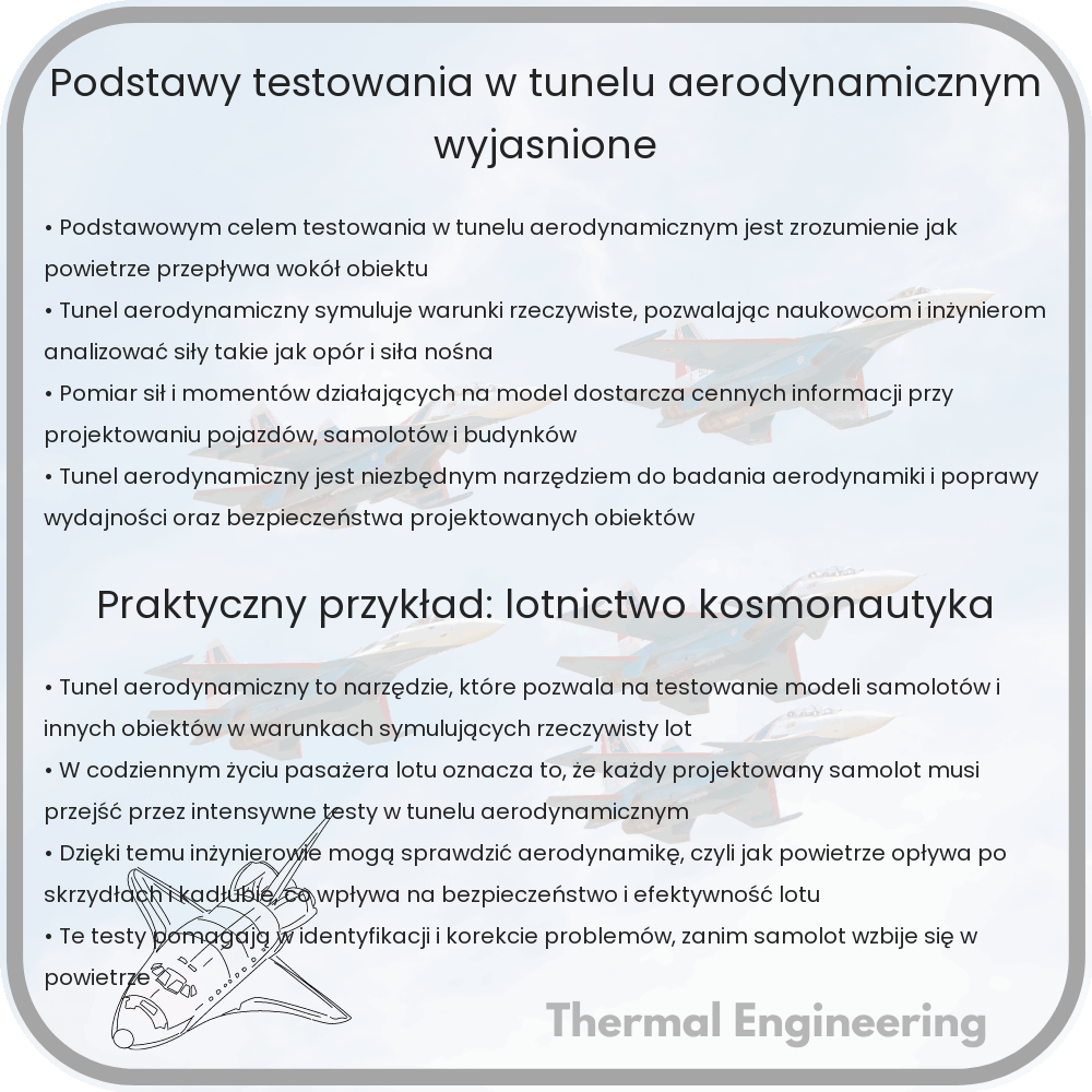 Podstawy testowania w tunelu aerodynamicznym wyjaśnione