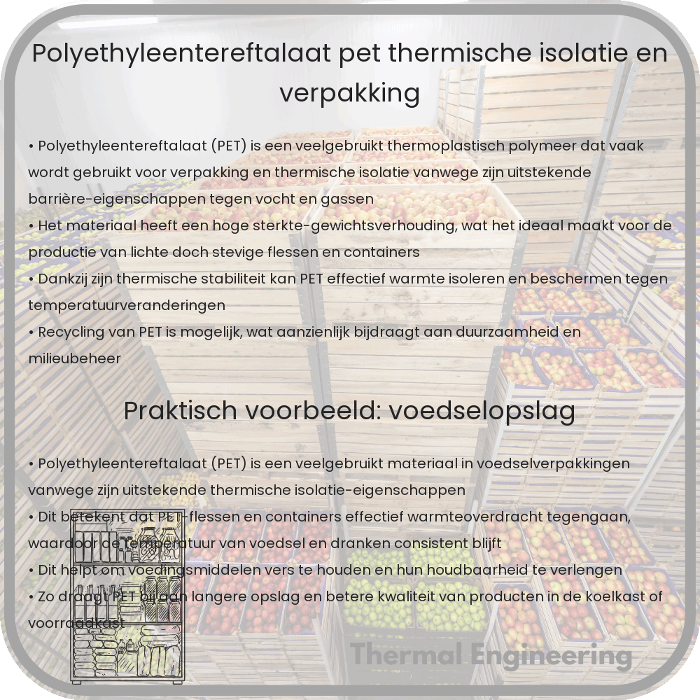 Polyethyleentereftalaat (PET) | Thermische Isolatie en Verpakking
