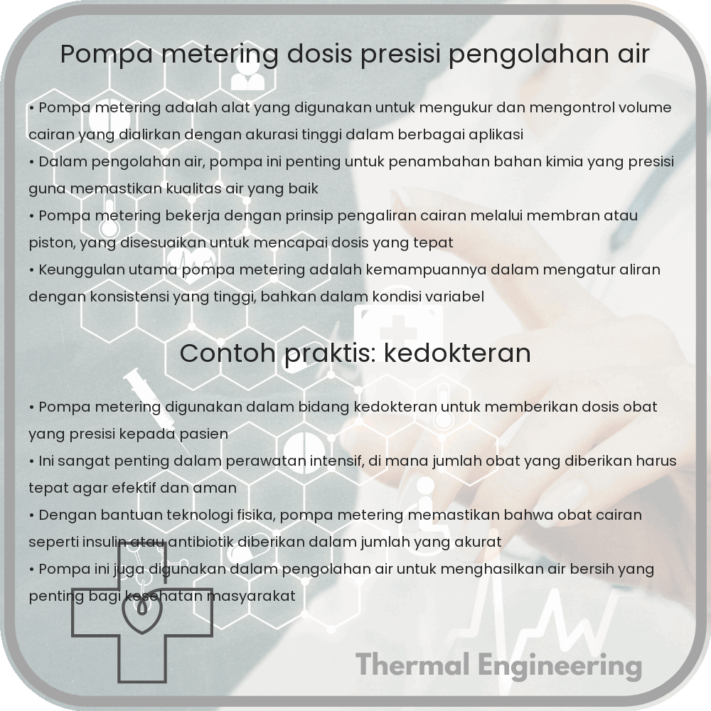 Pompa Metering | Dosis Presisi & Pengolahan Air