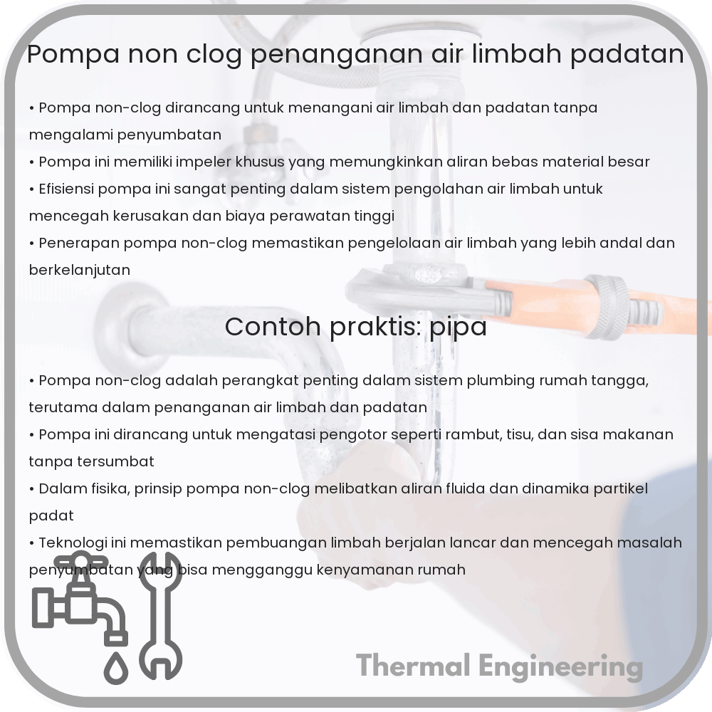 Pompa Non-Clog | Penanganan Air Limbah & Padatan