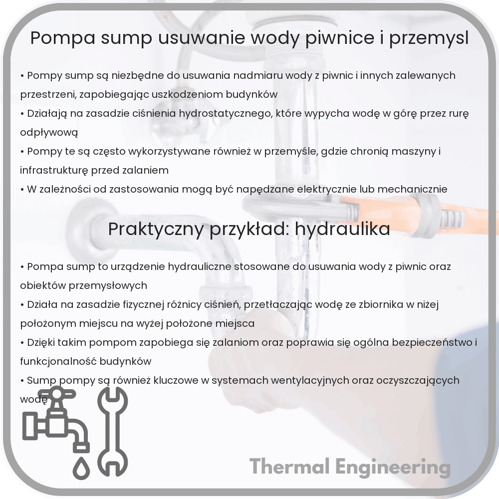 Pompa Sump | Usuwanie Wody, Piwnice i Przemysł