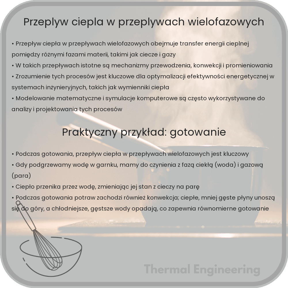 Przepływ ciepła w przepływach wielofazowych