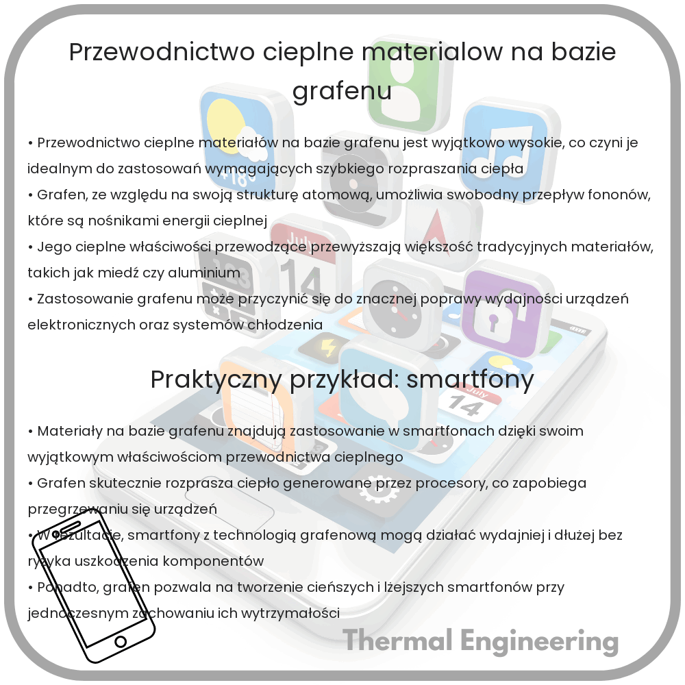 Przewodnictwo cieplne materiałów na bazie grafenu