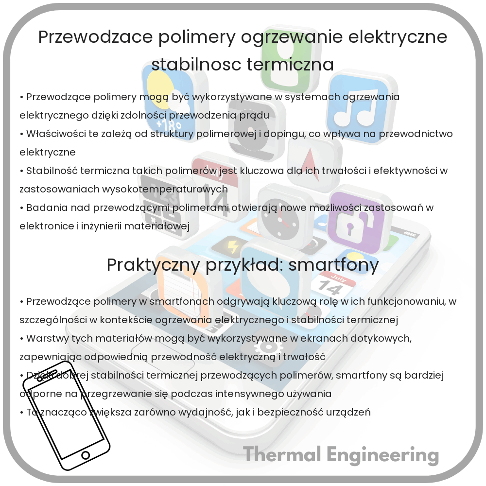 Przewodzące Polimery | Ogrzewanie Elektryczne, Stabilność Termiczna