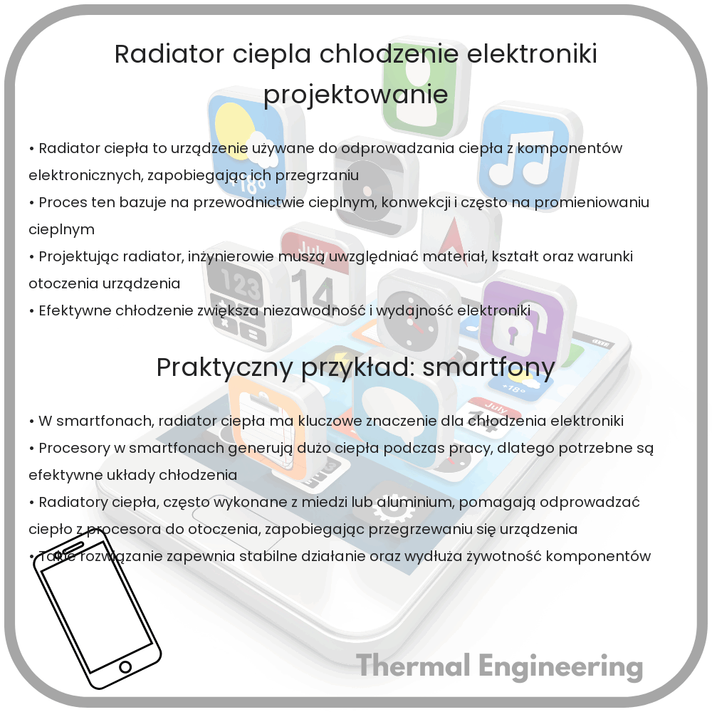 Radiator Ciepła | Chłodzenie Elektroniki, Projektowanie