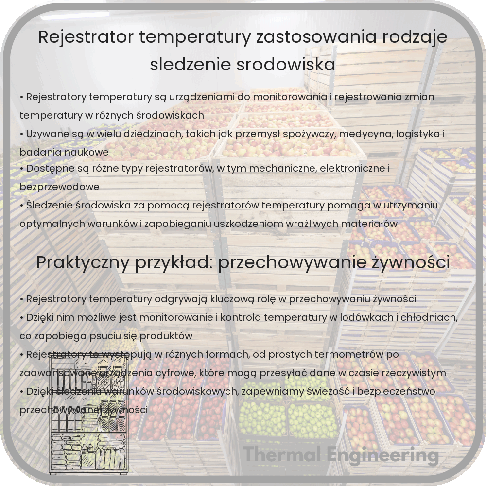 Rejestrator Temperatury | Zastosowania, Rodzaje, Śledzenie Środowiska