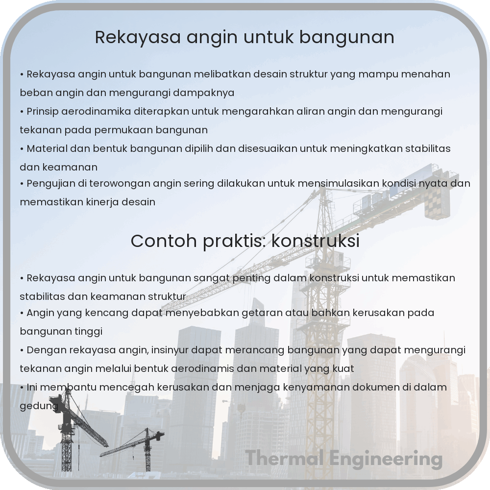 Rekayasa Angin untuk Bangunan