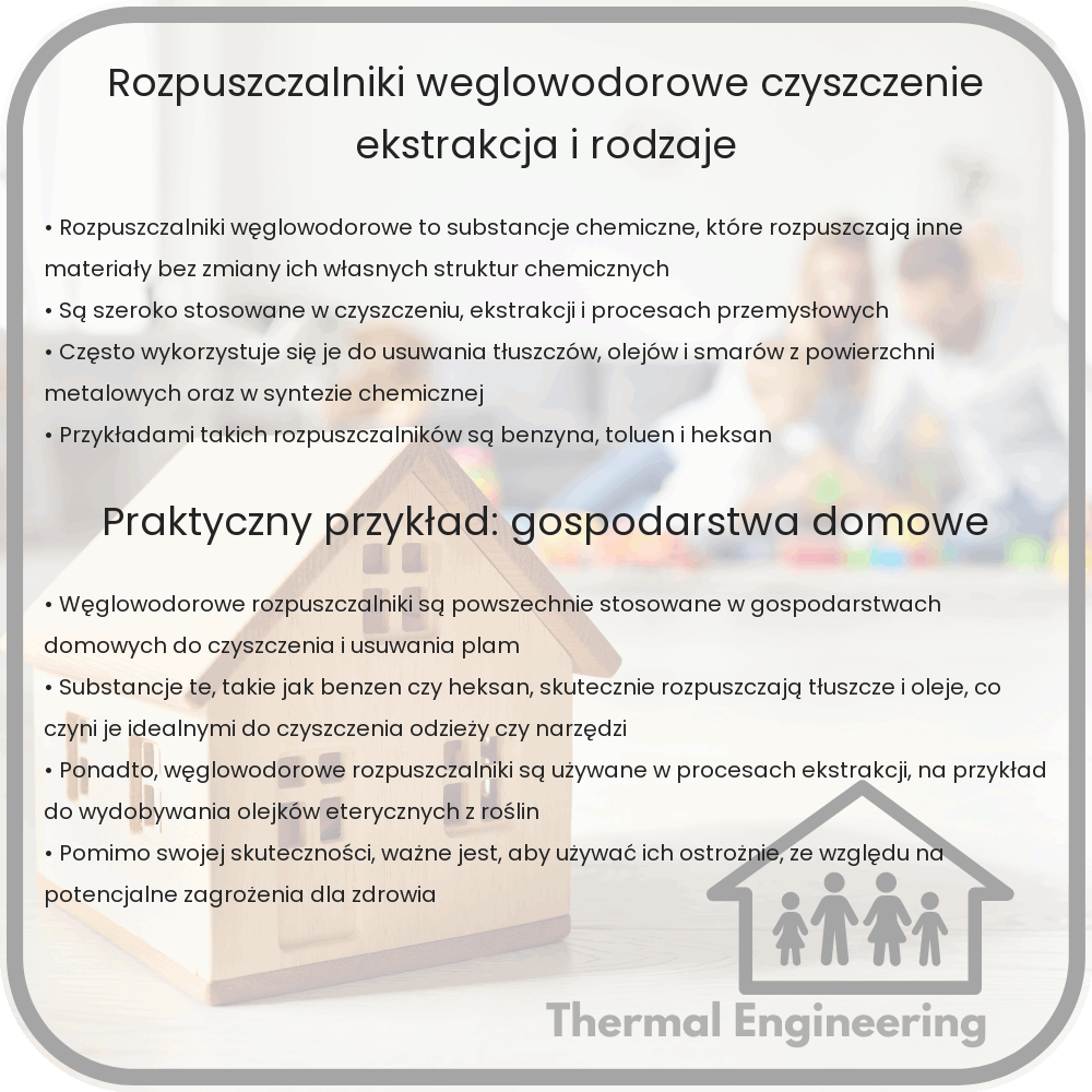Rozpuszczalniki Węglowodorowe | Czyszczenie, Ekstrakcja i Rodzaje