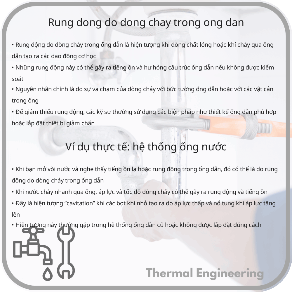Rung động do dòng chảy trong ống dẫn