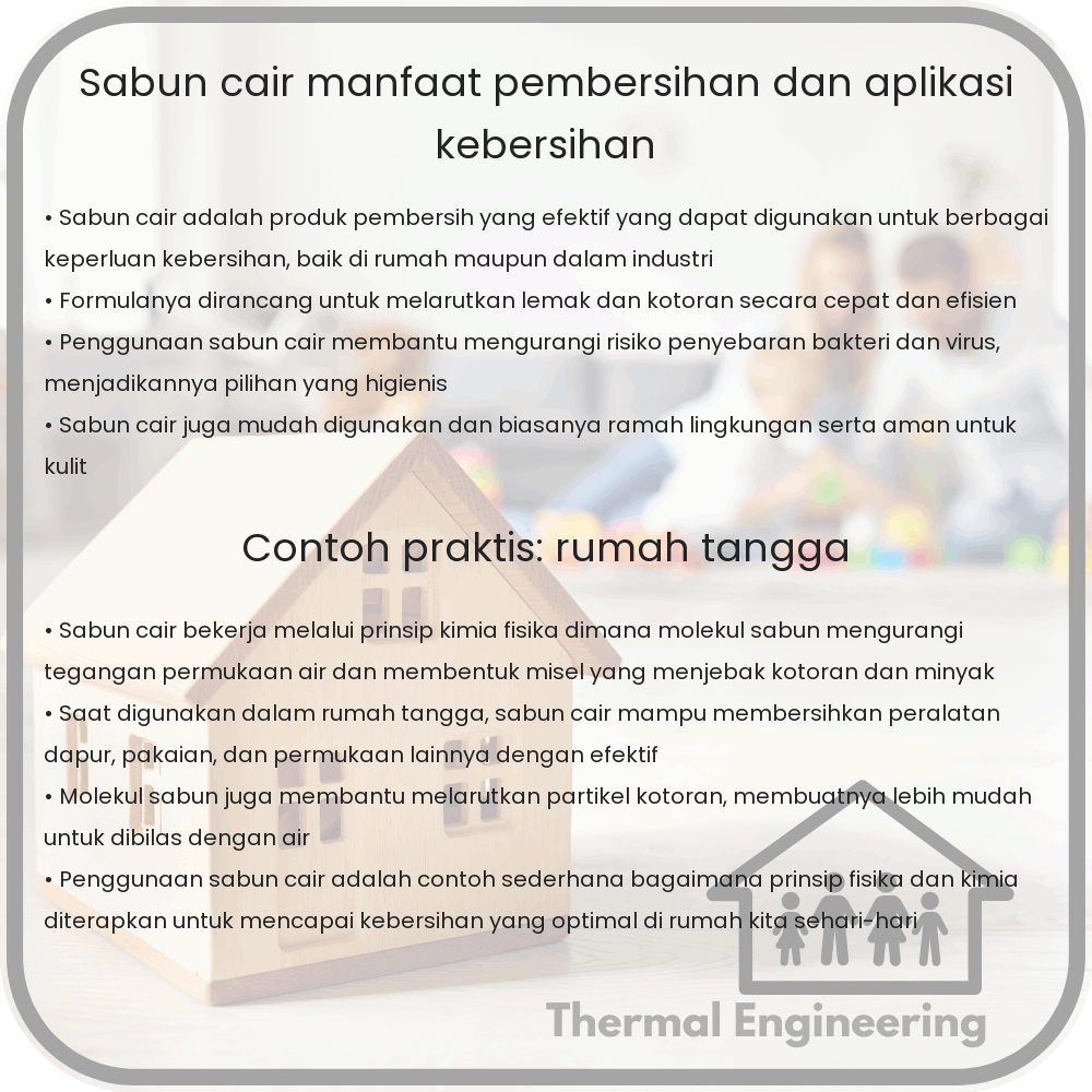 Sabun Cair | Manfaat Pembersihan dan Aplikasi Kebersihan