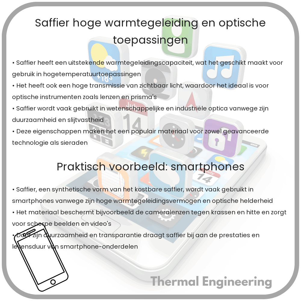 Saffier | Hoge Warmtegeleiding en Optische Toepassingen