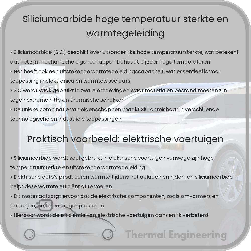 Siliciumcarbide | Hoge Temperatuur Sterkte en Warmtegeleiding