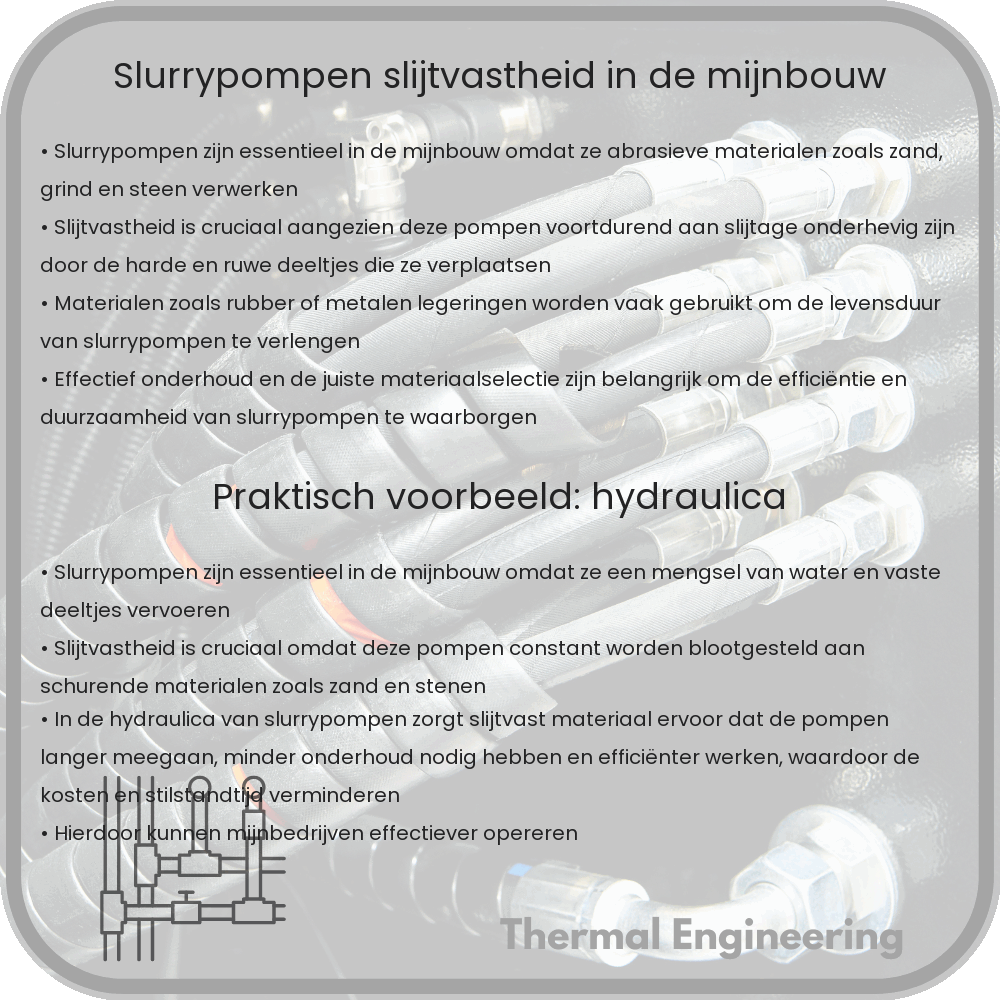 Slurrypompen | Slijtvastheid in de Mijnbouw