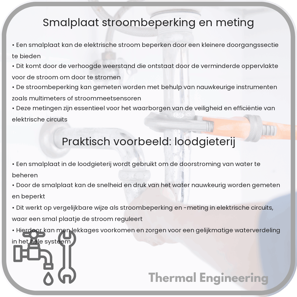 Smalplaat | Stroombeperking en Meting