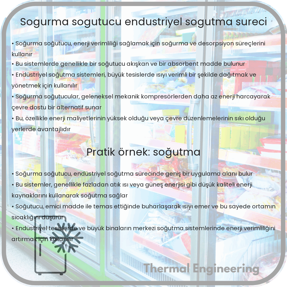 Soğurma Soğutucu | Endüstriyel Soğutma Süreci