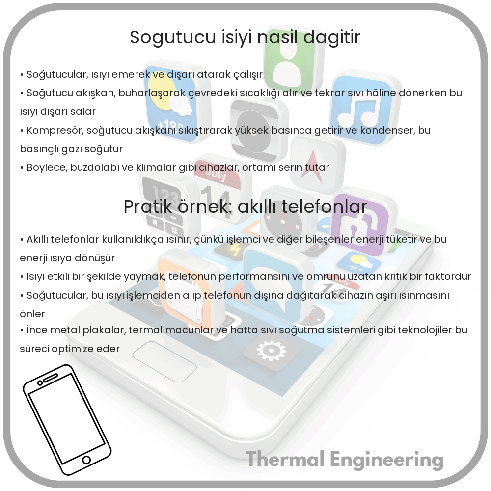 Soğutucu Isıyı Nasıl Dağıtır