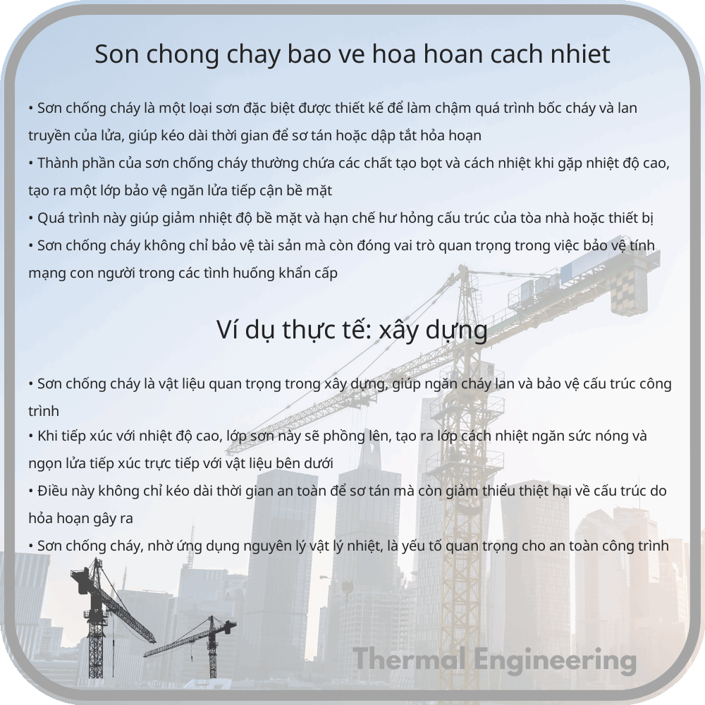 Sơn Chống Cháy | Bảo Vệ Hỏa Hoạn, Cách Nhiệt