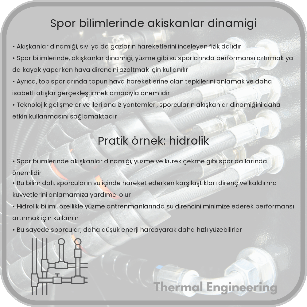 Spor Bilimlerinde Akışkanlar Dinamiği