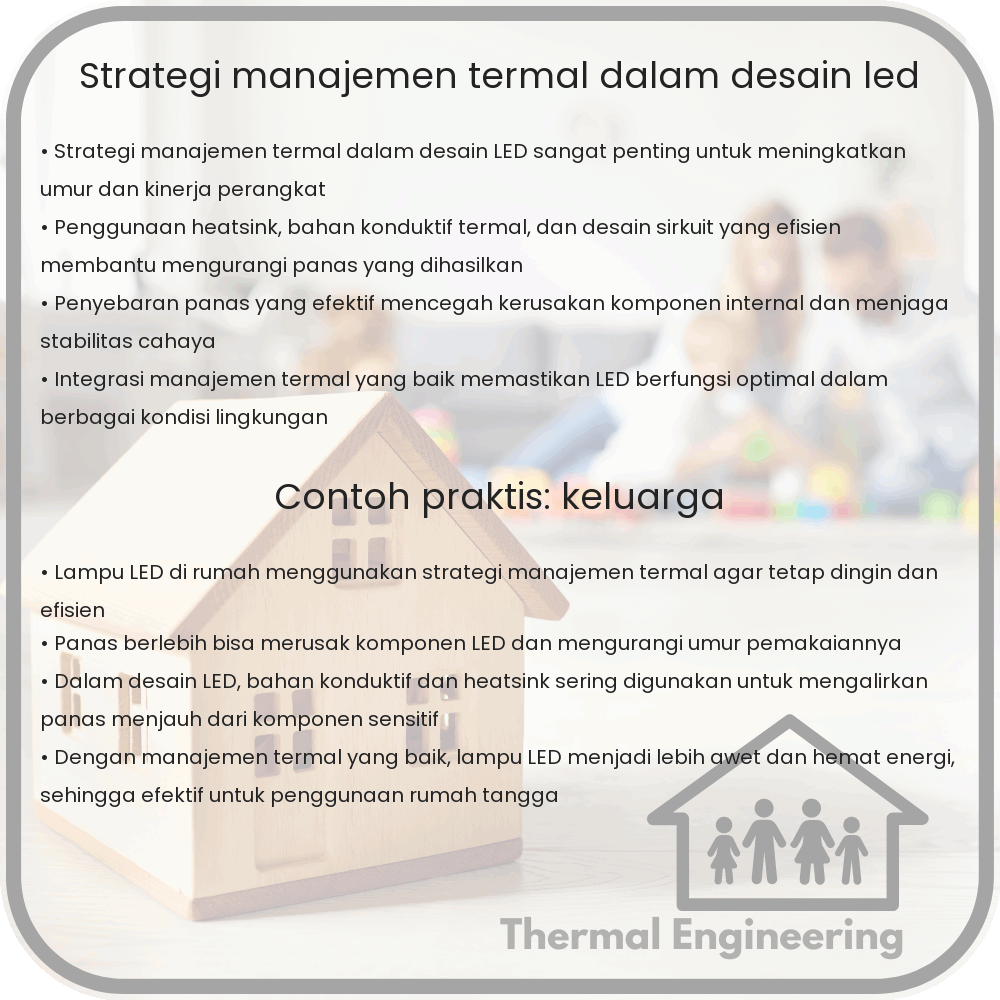 Strategi Manajemen Termal dalam Desain LED