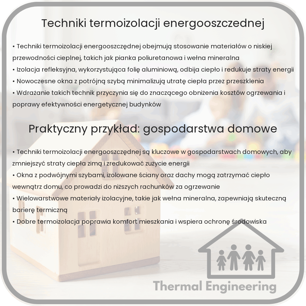 Techniki termoizolacji energooszczędnej