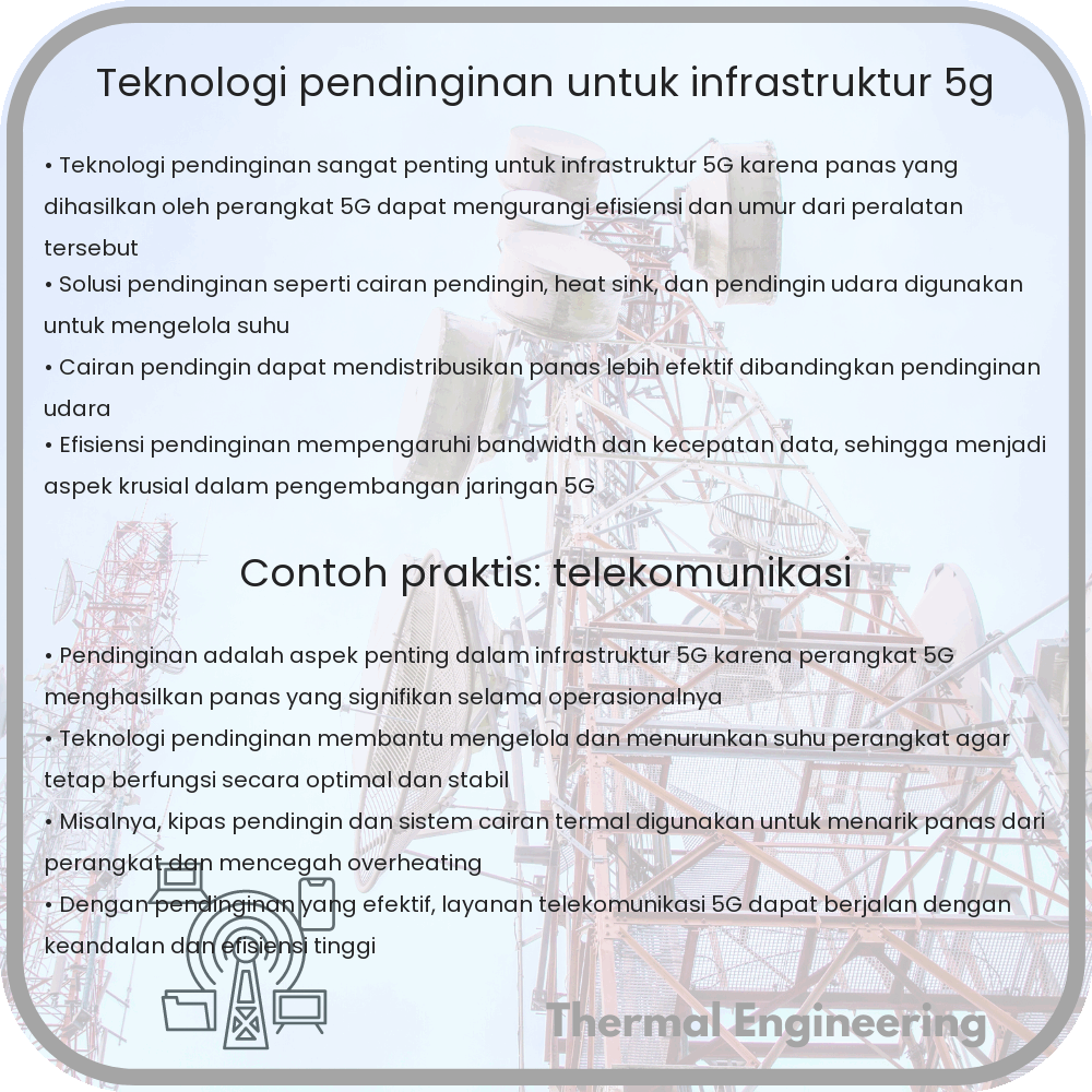 Teknologi Pendinginan untuk Infrastruktur 5G
