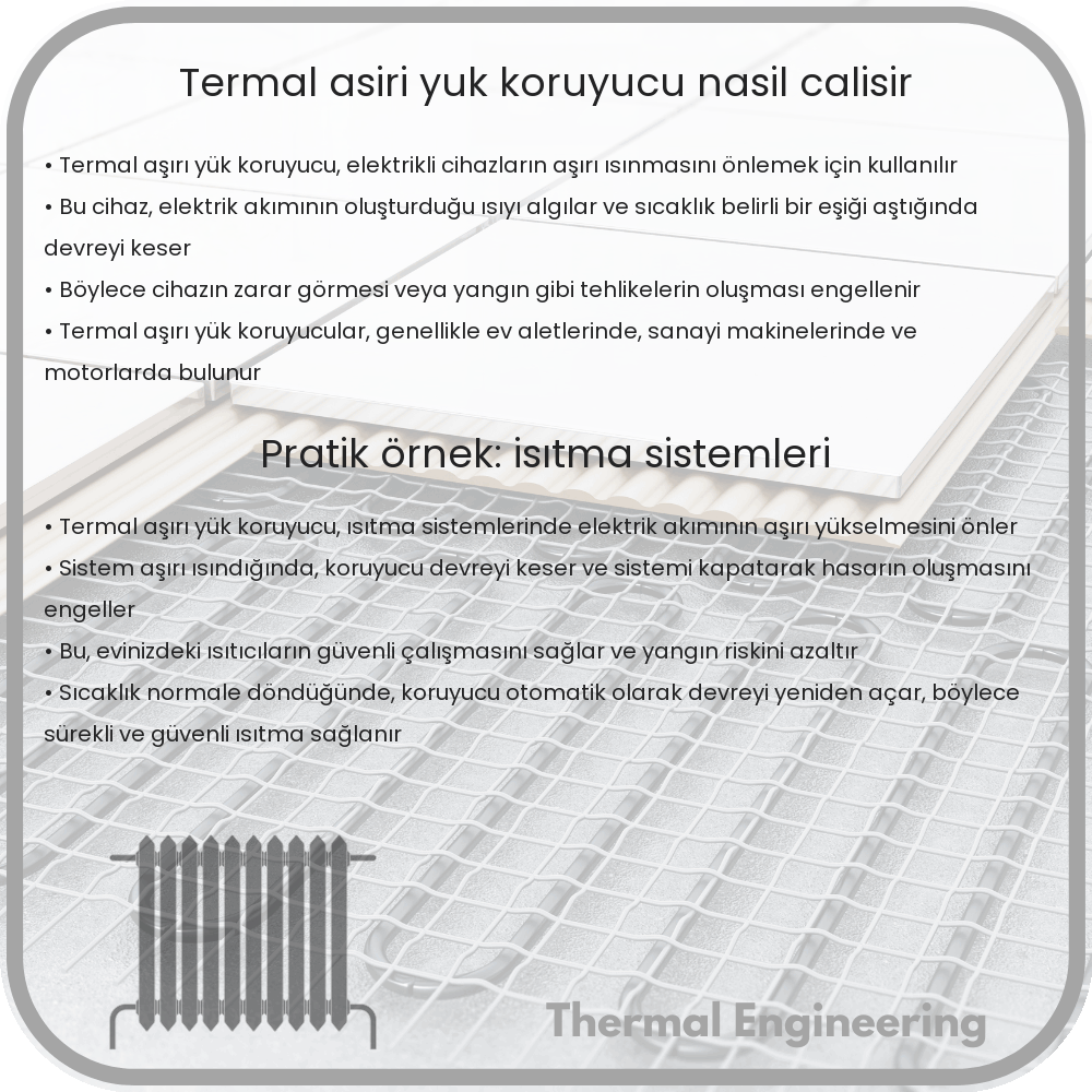 Termal Aşırı Yük Koruyucu Nasıl Çalışır?