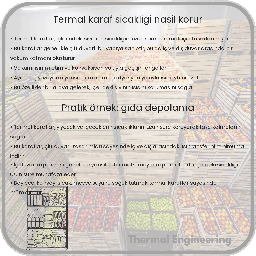 Termal Karaf Sıcaklığı Nasıl Korur?