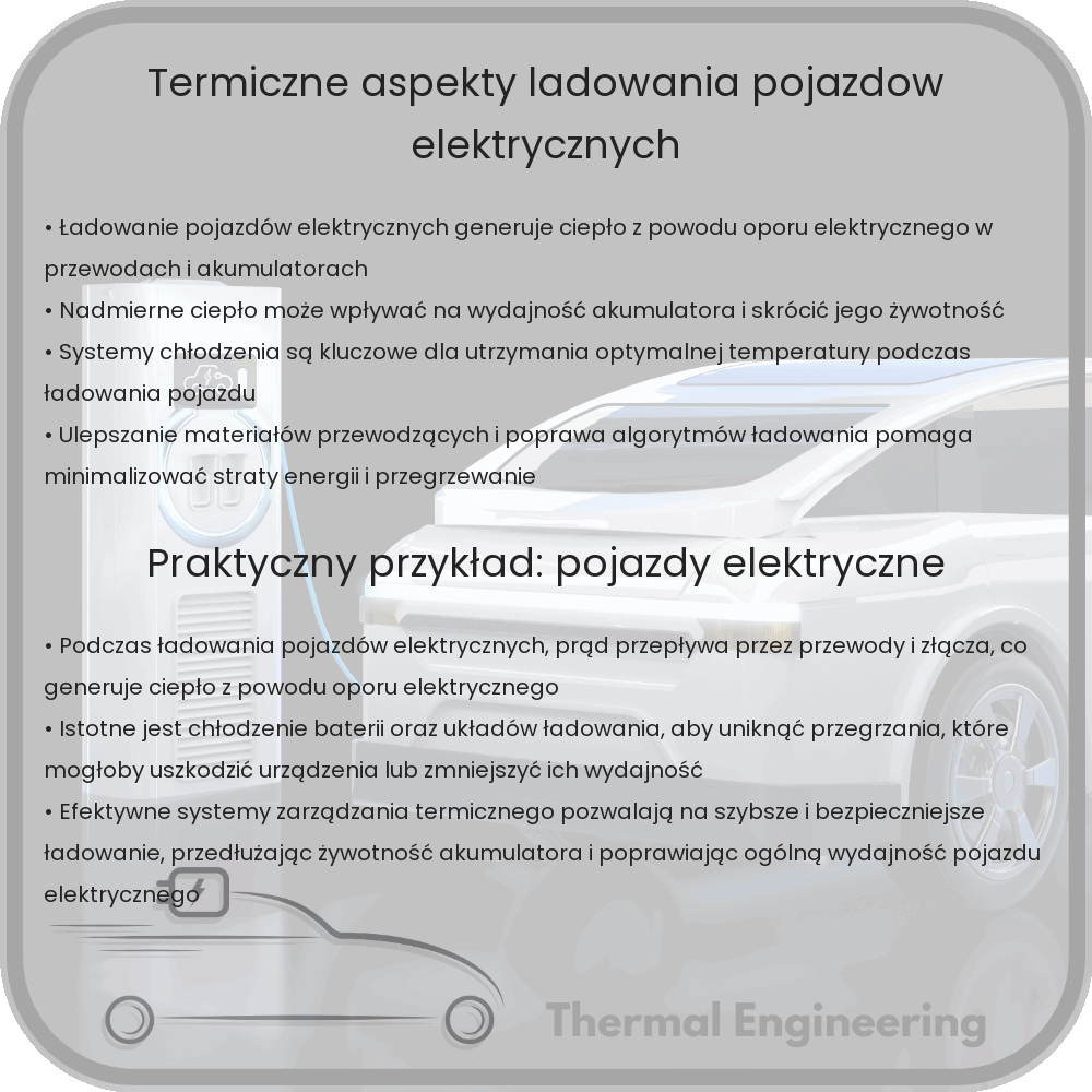 Termiczne aspekty ładowania pojazdów elektrycznych