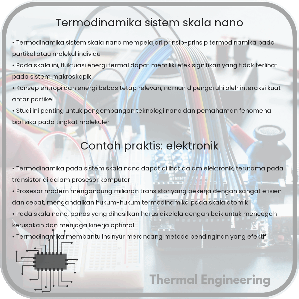 Termodinamika Sistem Skala Nano