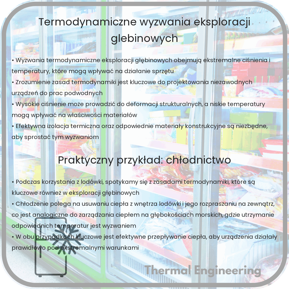 Termodynamiczne wyzwania eksploracji głębinowych.
