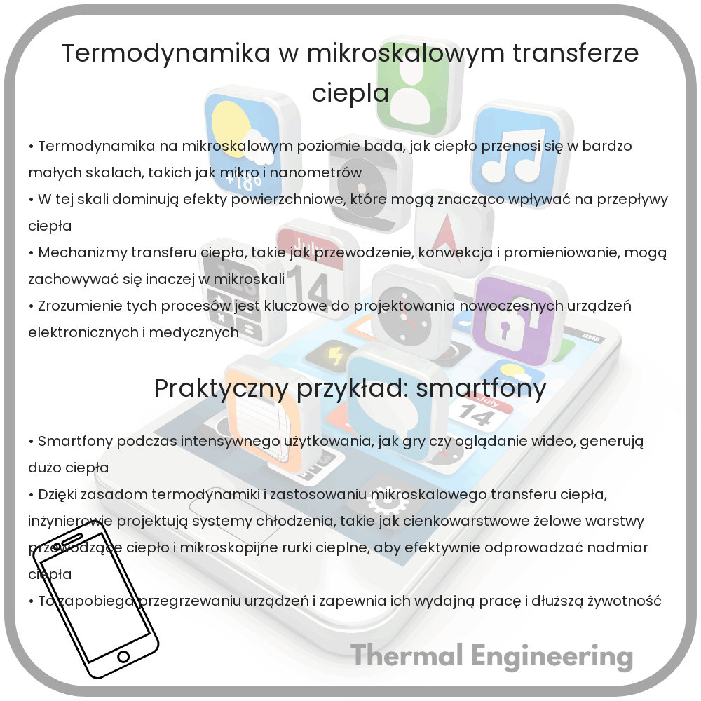 Termodynamika w mikroskalowym transferze ciepła