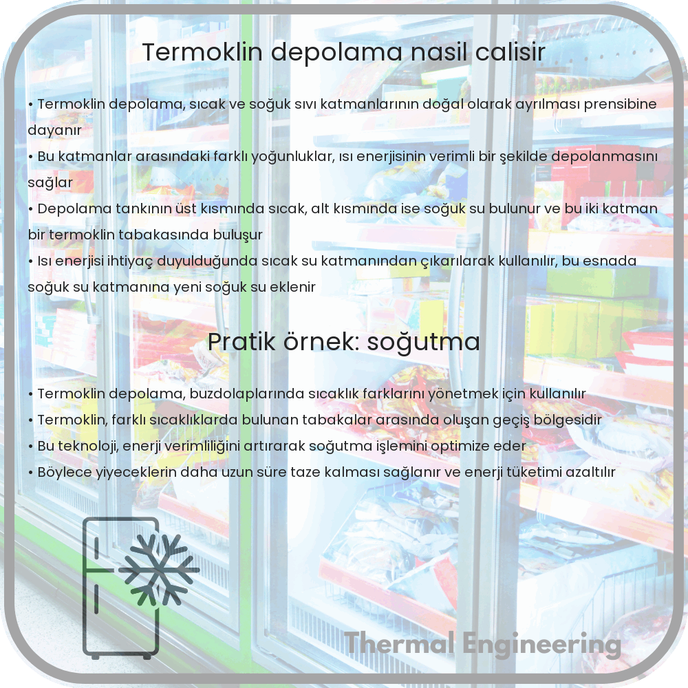 Termoklin Depolama Nasıl Çalışır?
