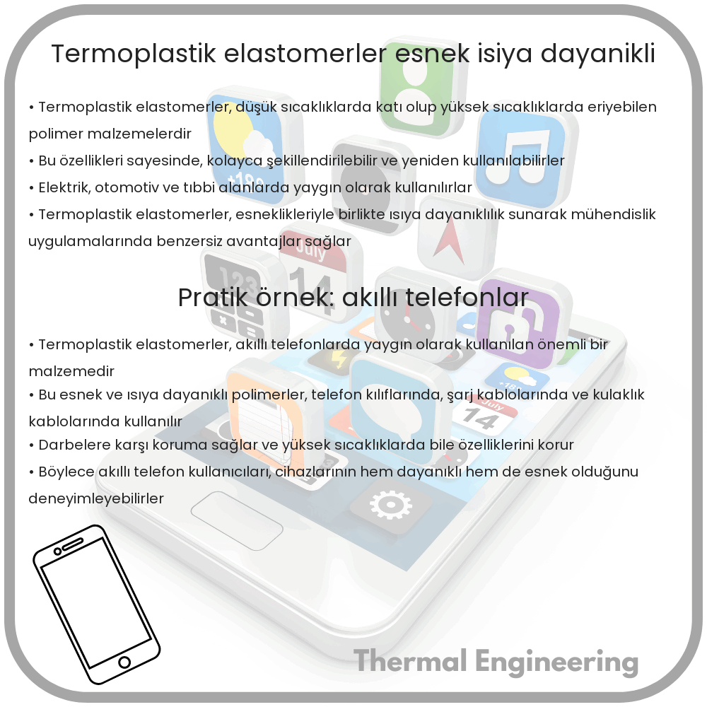 Termoplastik Elastomerler | Esnek, Isıya Dayanıklı