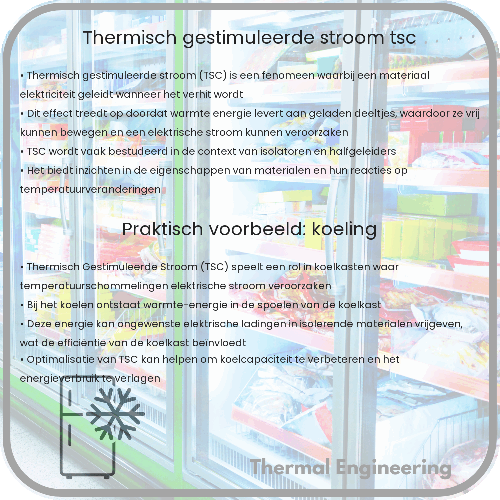 Thermisch Gestimuleerde Stroom (TSC)