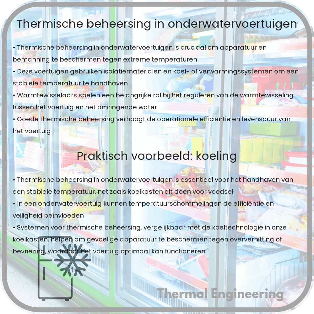 Thermische Beheersing in Onderwatervoertuigen