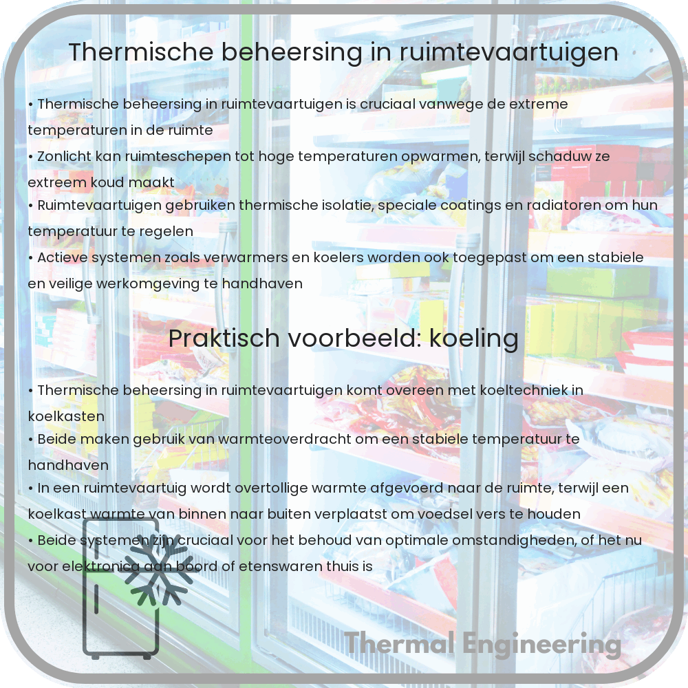Thermische Beheersing in Ruimtevaartuigen
