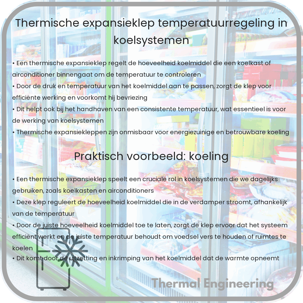 Thermische Expansieklep | Temperatuurregeling in Koelsystemen