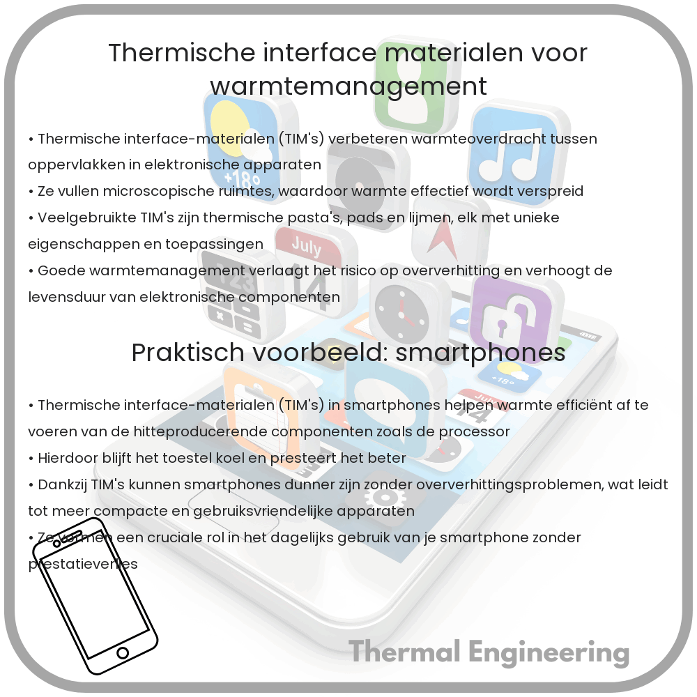 Thermische interface-materialen voor warmtemanagement