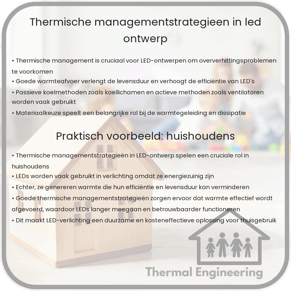 Thermische managementstrategieën in LED-ontwerp