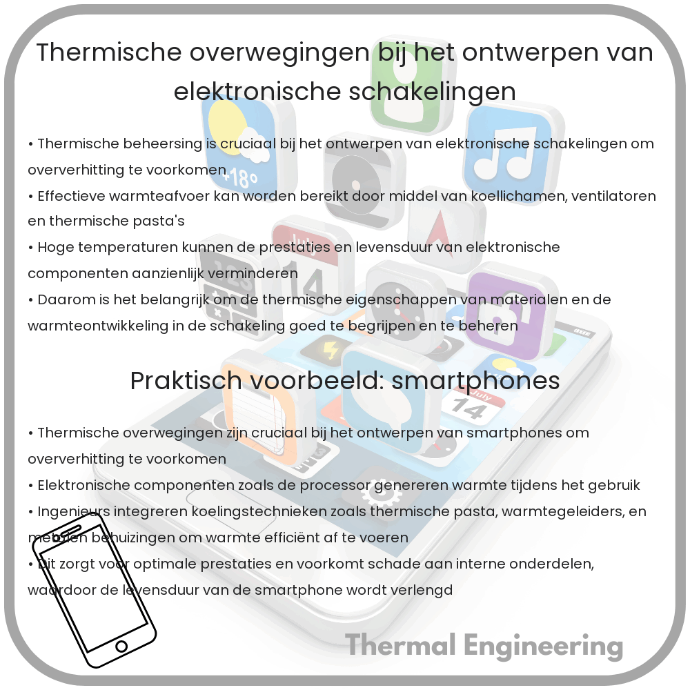 Thermische overwegingen bij het ontwerpen van elektronische schakelingen