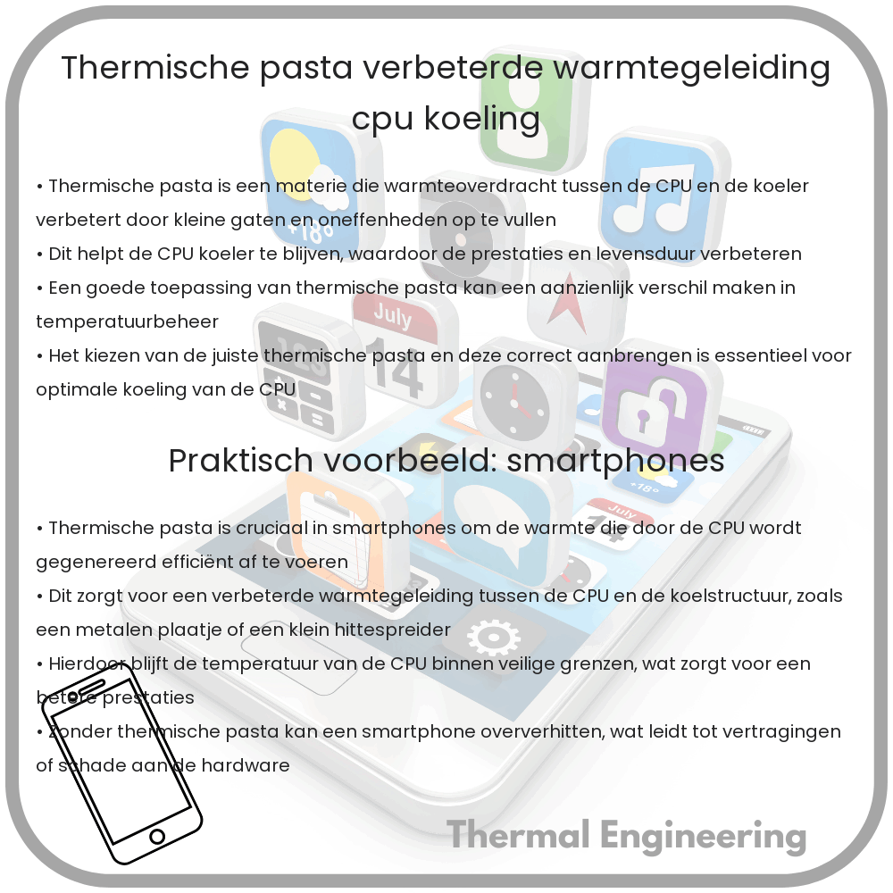 Thermische Pasta | Verbeterde Warmtegeleiding, CPU Koeling