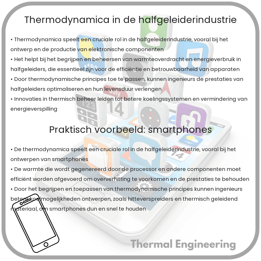 Thermodynamica in de halfgeleiderindustrie